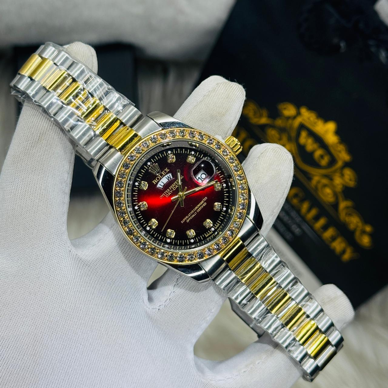 RLX Day date WATCH STONE