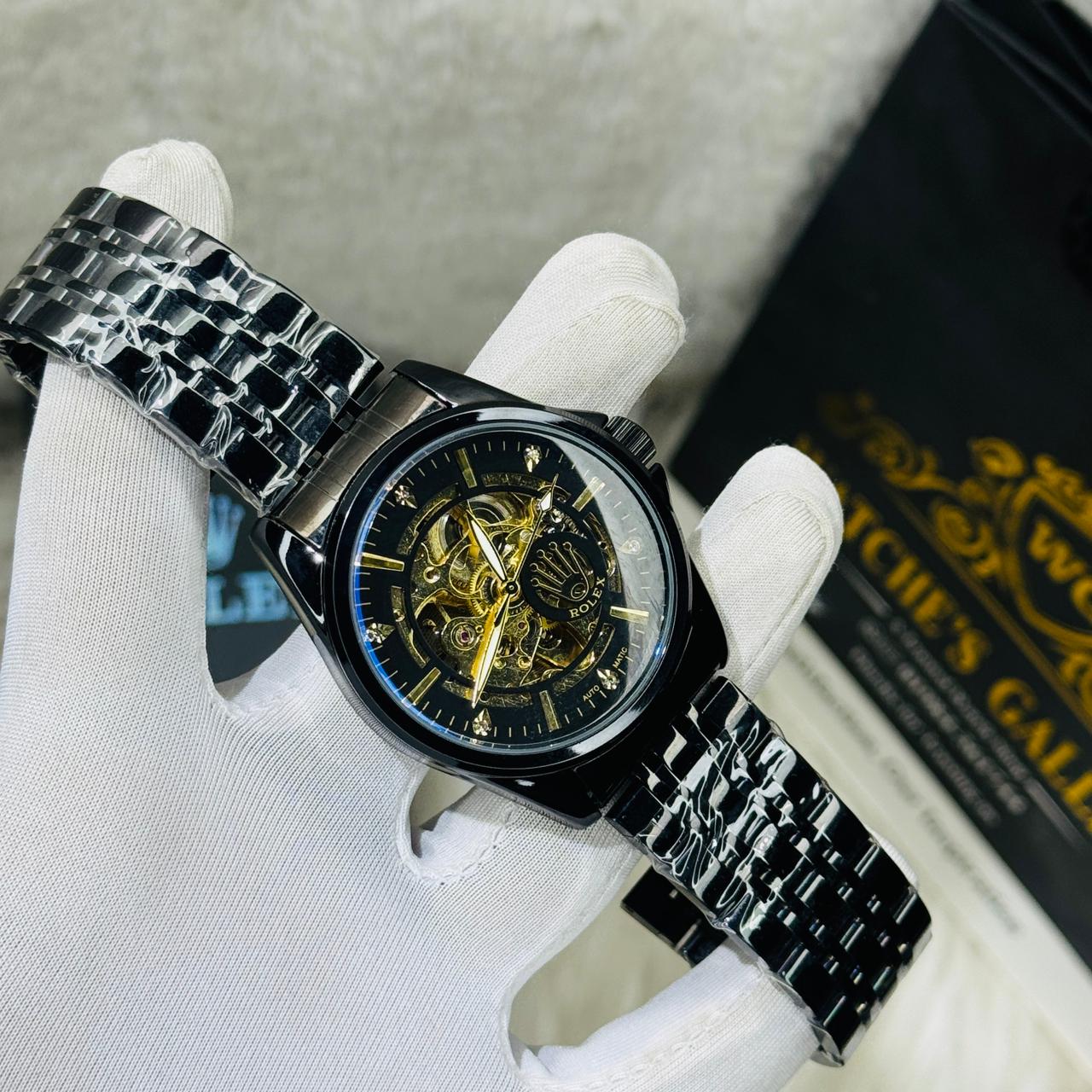 Premium Quality RLX Automatic Watches Full Black